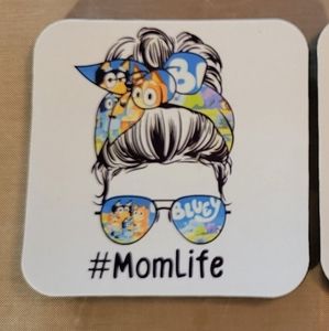 Bluey Rubber Coaster Set